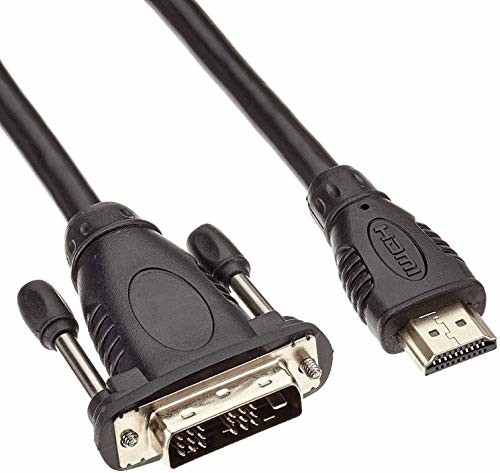 PremiumCord High Speed Kabel 3 m HDMI A - DVI-D M/M, kompatybilny z wideo Full HD 1080p, Deep Color, 3D, ARC, HDR, 4,95 Gbps, pozłacane złącza, czarny kphdmd3