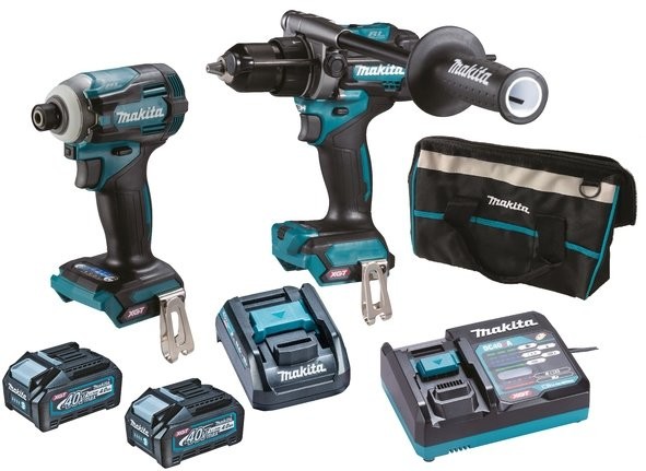 MAKITA Zestaw combo DK0114G201 XGT 40V 2x4.0Ah (HP001G + TD001G) DK0114G201