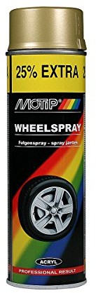 Motip motip koło m04003 Aerosol spray Paint, 500 ml, złoto M04008