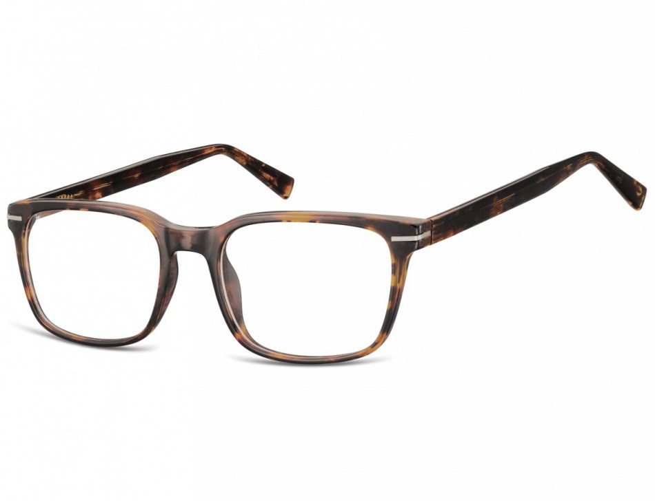 Sunoptic Okulary oprawki korekcyjne Nerdy zerówki CP119C szylkret