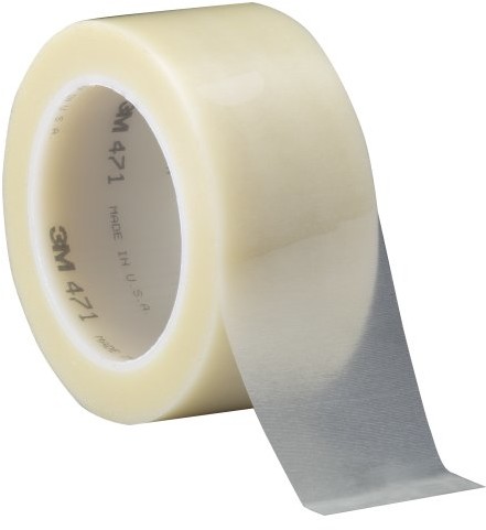 3M 3 m 7100044331 taśma klejąca z miękkiego PCW, 471 °F, przezroczysty 051115688232