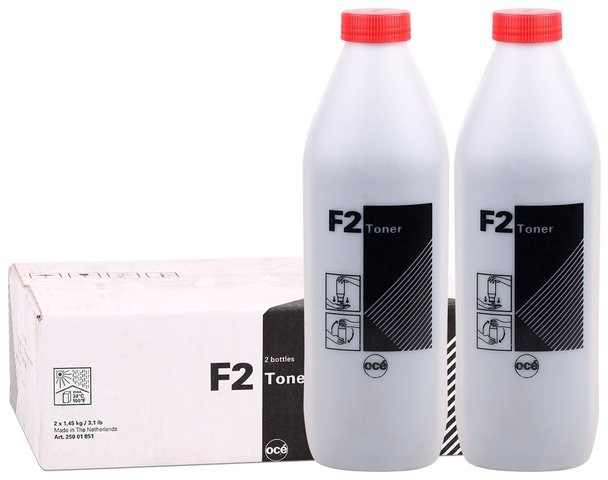 Oce Wyprzedaż Oryginał Toner dwupak Oce F2 25001851 do Oce 1725 1750 1825 1900 1925 1950 2225 2227 2235 2250 2275 3060 9230 9245 9260 2x1450g 25001851_wyp