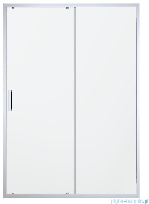 Oltens Fulla drzwi prysznicowe przesuwne 110cm szkło przejrzyste 21201100