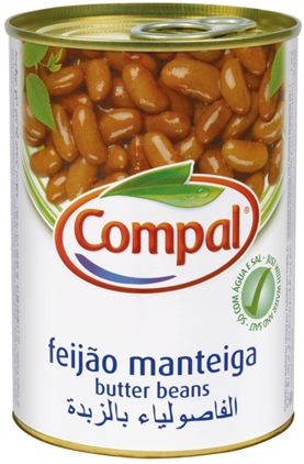Compal Portugalska fasola maślana 410g Compal