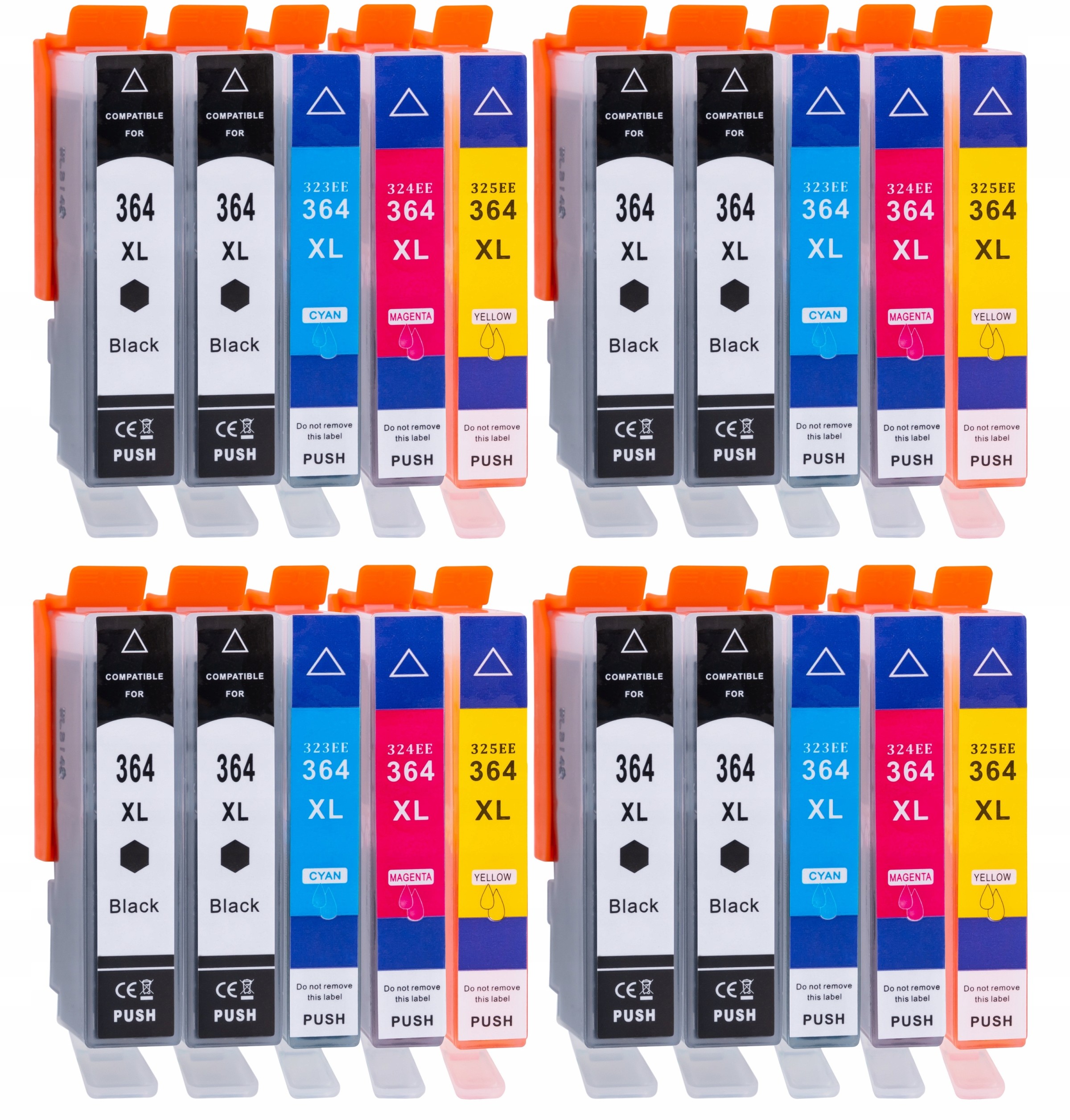 20x Tusz Do Drukarki Hp Photosmart 5524 5520 364XL