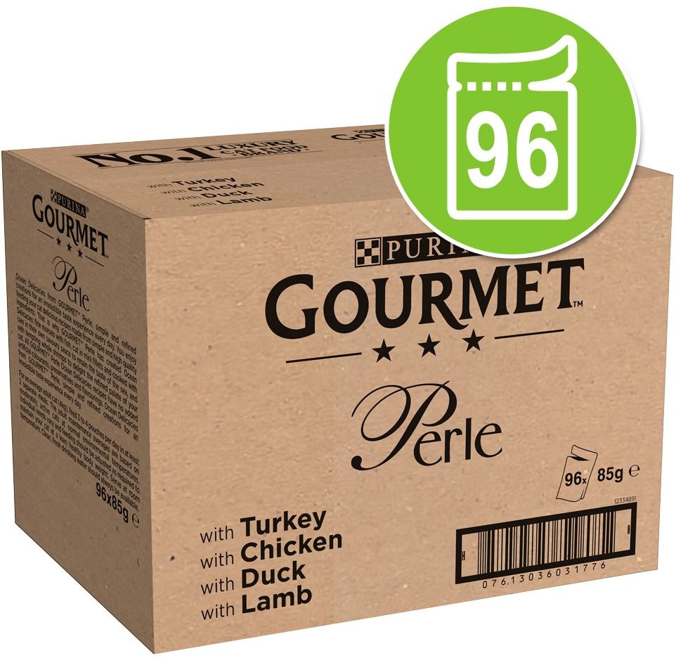 Purina Gourmet | Zestaw Perle, 96 x 85 g - Country Medley in Jelly