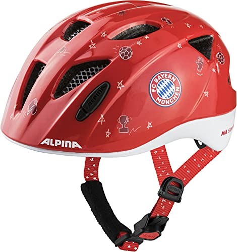 Alpina Unisex - Dzieci, XIMO FCB Kask rowerowy, FCB gloss, 49-54 cm