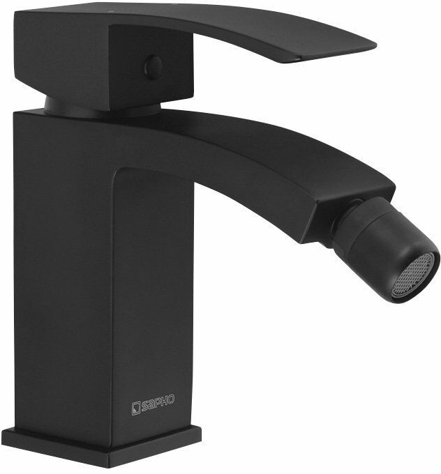 Sapho GINKO 35 bateria bidetowa bez odpływu czarny mat 1101-03B