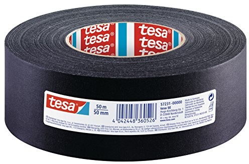 TESA Extra Power taśma tkaninowa 50 m: 19 mm, czarny