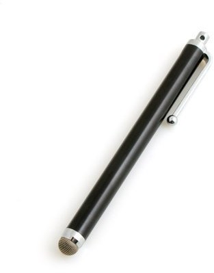 System-S Stylus rysik do PDA włókien tekstylnych koronka Touch Pen pojemnościowy ekran plazmowy rysik do wprowadzania danych czarny do smartfona, ekran dotykowy telefon komórkowy, tablet PC, akcesoria 41548214
