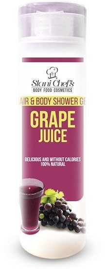 Hristina Hristina Naturalny żel pod prysznic do ciała i włosów sok winogronowy 250 ml