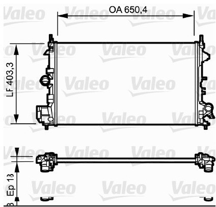VALEO Chodnica wody 734981