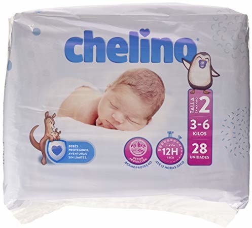 Indas Chelino Indas chelino Fashion & Love pieluchy, 6 opakowań x 28 sztuk