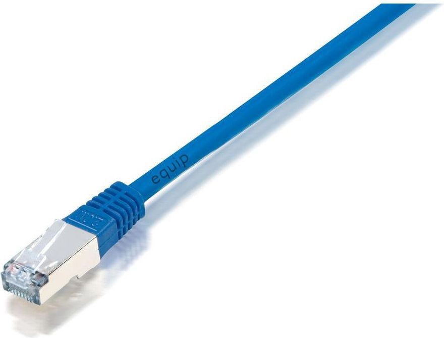 Equip RJ-45/RJ-45 kat.5e SF/UTP niebieski 0.25m 705439 705439