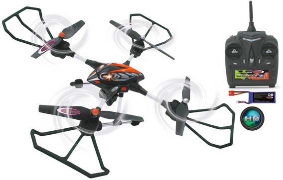 Jamara Oberon Altitude Drone HD Compass Turbo black-red