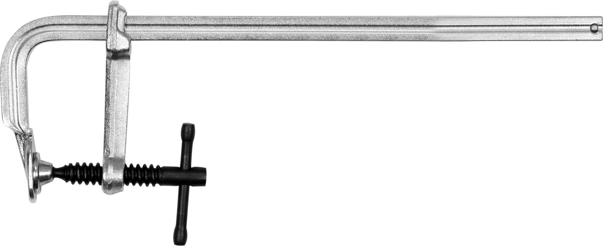 Yato ŚCISK STOLARSKI KUTY 300 X 80 MM SZYNA ODKUWANA Z JEDNEGO ELEMENTU ŚRUBA POKRĘTŁO I TALERZYK METALOWE YT-64112 YT-64112
