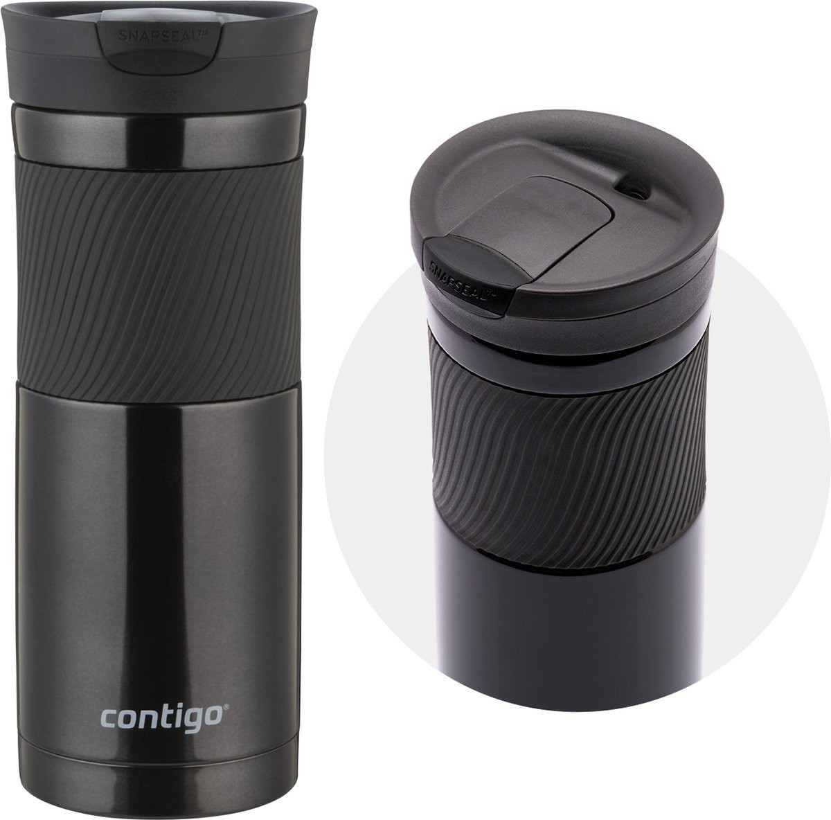 Contigo Kubek termiczny Byron 590ml - Czarny 2095634