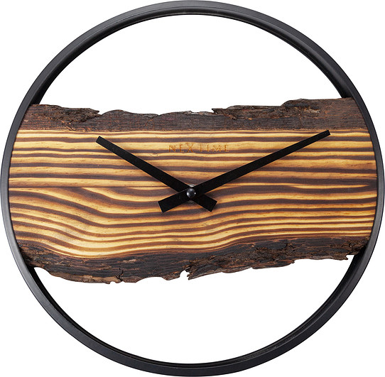 Nextime Zegar ścienny Forest 30 cm 3264BR