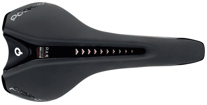 Prologo Nago Evo PAS Tirox Saddle, czarny 13,4cm 2022 Siodełka szosowe 2201030230