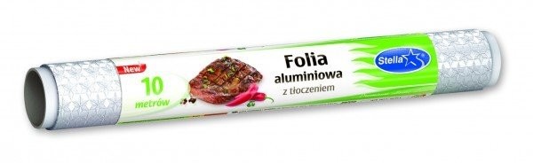 Stella pack folia aluminiowa z tłoczeniem 10m