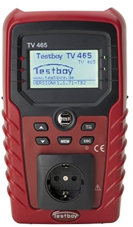 Testboy TV 465 Pro Plus geraetetester DIN 0701/0702 TV 465 PRO Plus