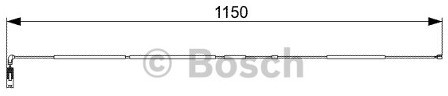 BOSCH Styk ostrzegwaczy, zużycie okładzin hamulcowych 1 987 473 004
