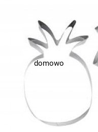 FORMA STALOWA RANT DUŻY ANANAS CIASTO DESER