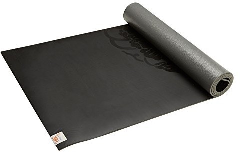 Gaiam Sol Dry-Grip XL Yoga Mat, Black, 5 MM by Gaiam (LAP-MT-61626)