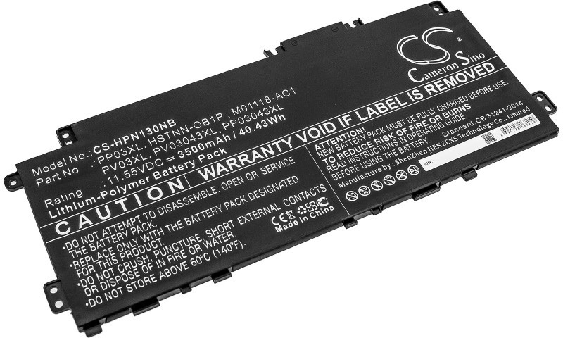 Cameron Sino HP Pavilion 13-BB HSTNN-DB9X 3500mAh 40.43Wh Li-Polymer 11.55V