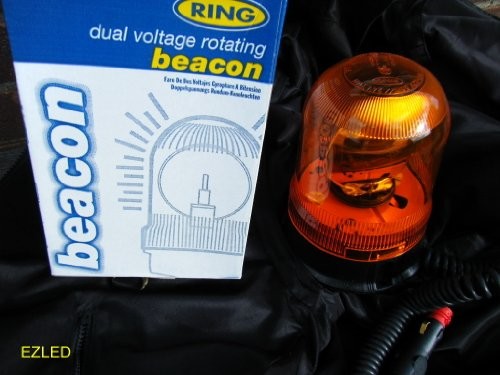 Ring Automotive Polizei rcv9920, z magnesami na cokole, podwójne napięcie bursztyn, kolory światła/pomarańczowy RCV9920