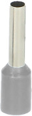 Tulejka izolowana, przekrój maksymalny 2,5mm, długość  miedzianej tulejki 8mm, 100 sztuk. OR-KK-8100/2,5/8