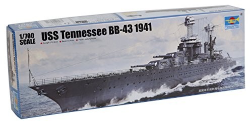 Trumpeter 005781 plastikowy zestaw do budowy modelu, 1/700 BB-43 USS Tennessee,,,,, 19401