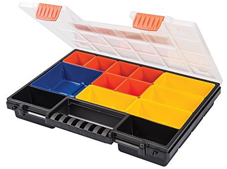 Silverline Silver Line kieszenie na segregatory guma do przechowywania żywności DIY narzędzia Box, wiele 248965
