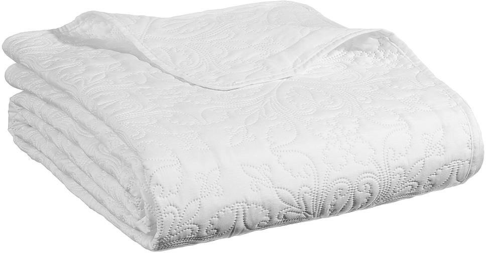 Atmosphera Narzuta w kolorze ivory z poduszkami dekoracyjnymi kapa na łóżko narzuta na wersalkę B01AC2LFH2