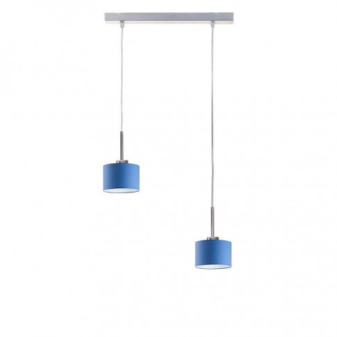 Lampa wisząca z regulacją zwisów na chromowanym stelażu - T0-N47