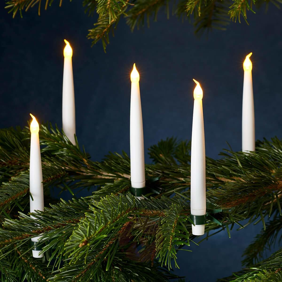 Sirius Bezprzewodowe lampki choinkowe Carolin, 10-elemen.