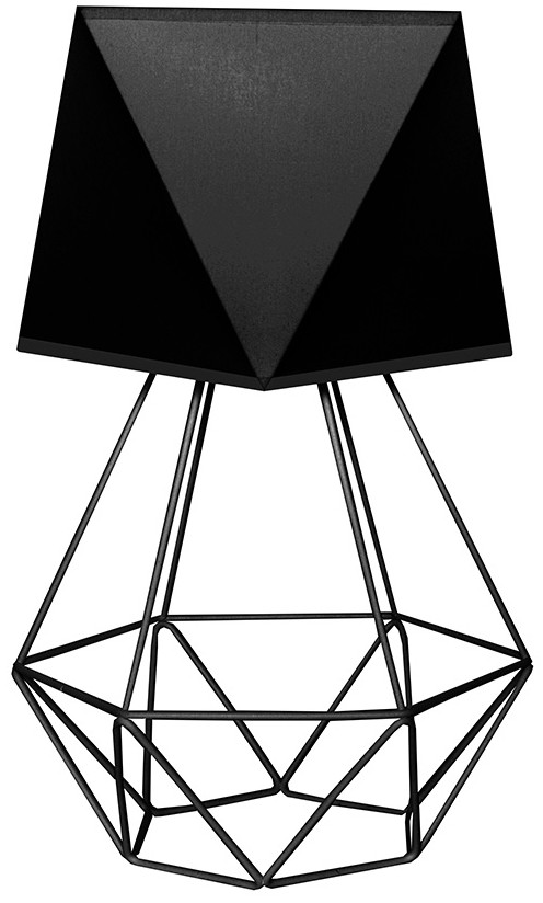 Helam Lampa stołowa ADAMANT LARGE 1xE27/60W/230V czarny