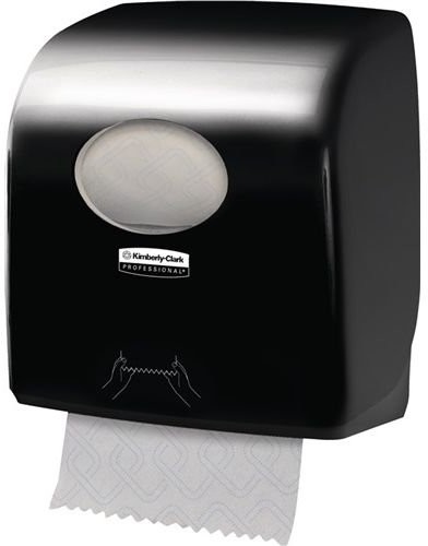 Aquarius * Slim Roll * Rolka dozownik na ręcznik, 7956, czarny 7956