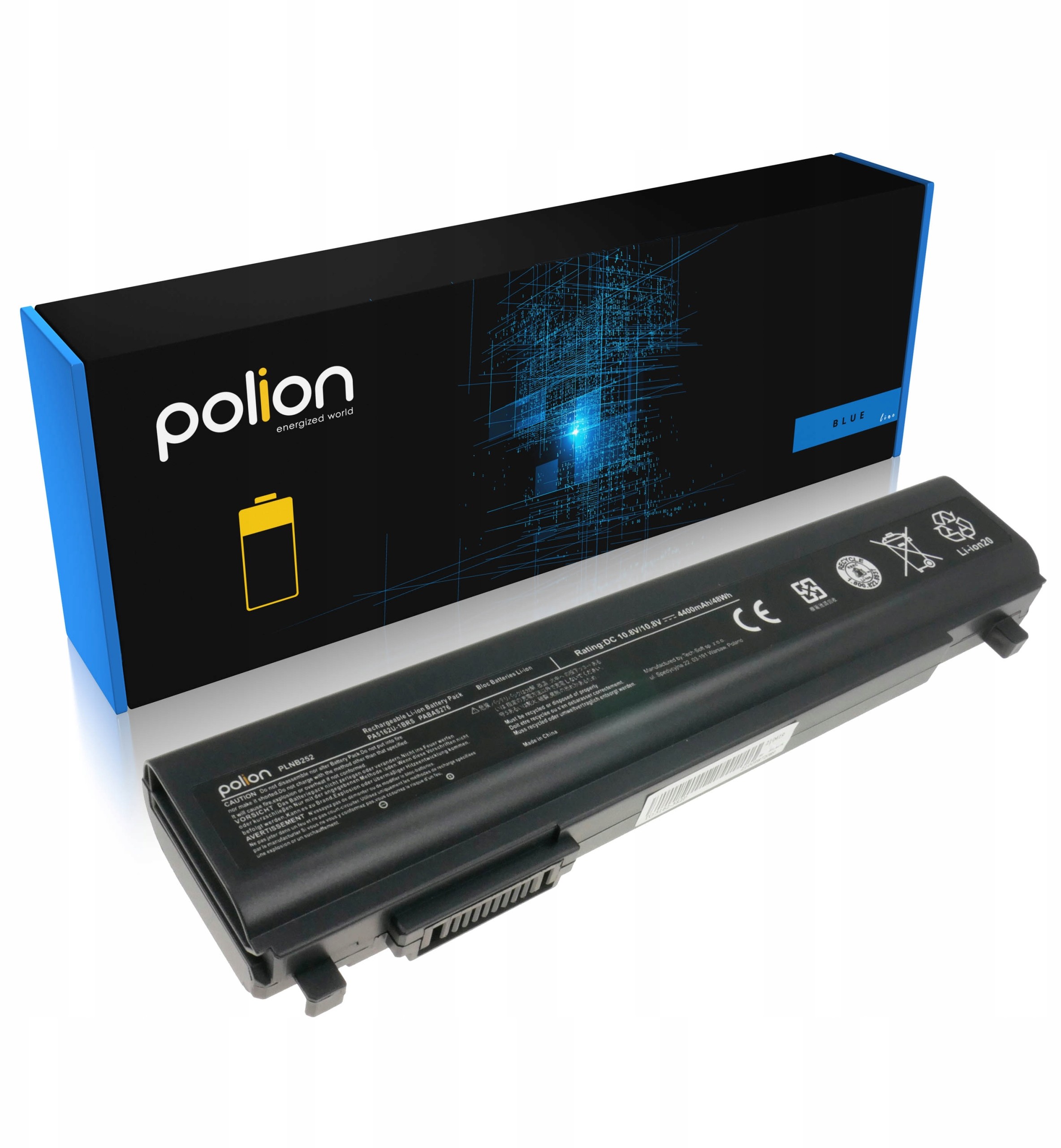 Toshiba Bateria PA5162U-1BRS do Portege R30 R30-A