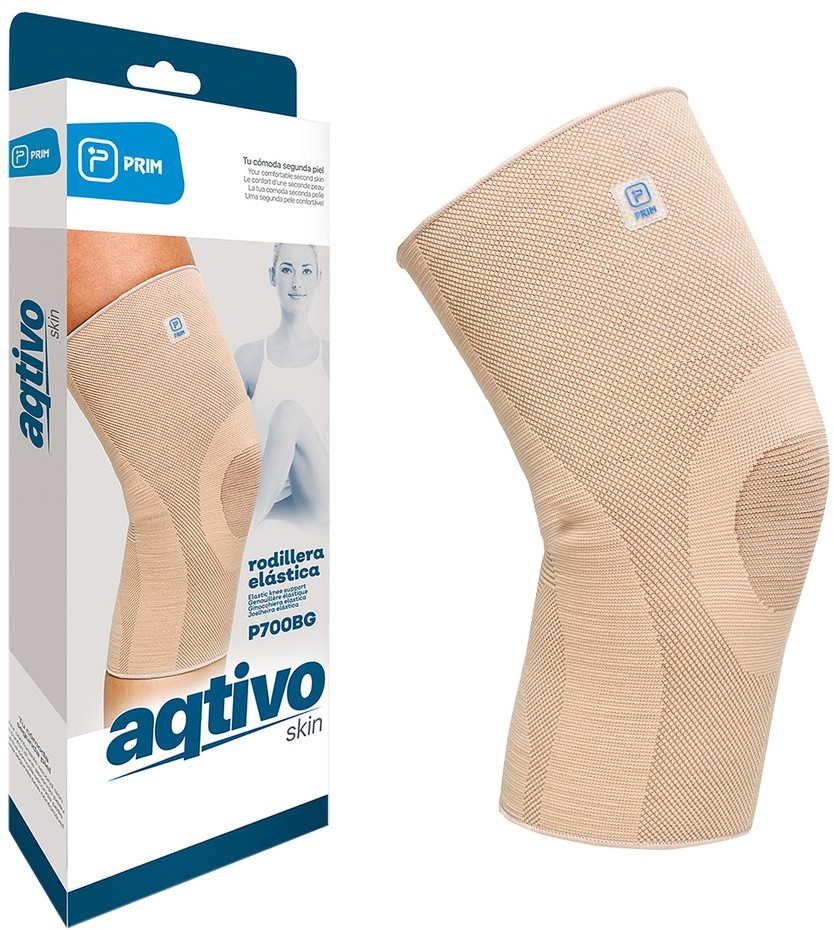 Prim Aqtivo Skin P700BG, elastyczny stabilizator stawu kolanowego, rozmiar XL