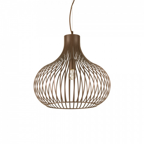Ideal Lux Lampa sufitowa Onion SP1 D48 205304 nowoczesna oprawa sufitowa w kolorze brązowym 205304