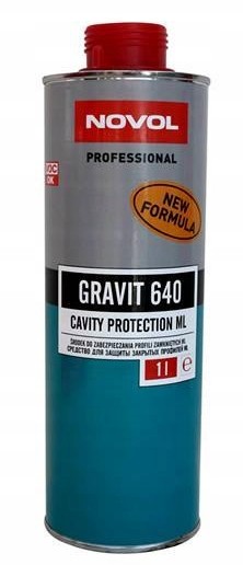 NOVOL Gravit 640 Środek Do Profili Zamkniętych 1L