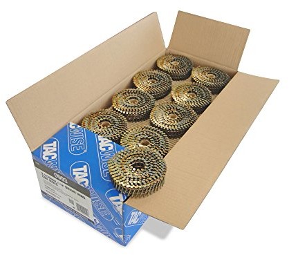 Tacwise tacwise 0993 paznokci szpula geradfl aechig ring błyszczący (2,1/30 mm ,14.400 sztuk na opakowanie) 0993