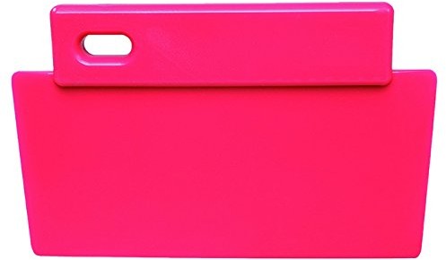 Maya Professional Tools Narzędzia do Maya Professional 81900  3 ergonomiczny wygładzić szpachelką z 3 stron, FBK robocza/żywności higieny, 200 MM X 125 MM, czerwony 81900-3