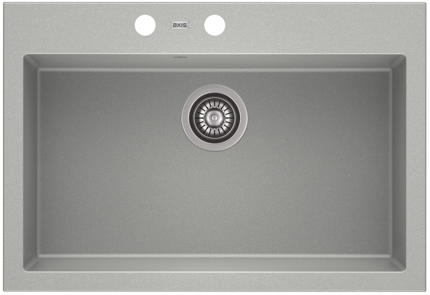 AXIS GROUP Zlew A-Point 60 1-komorowy szary