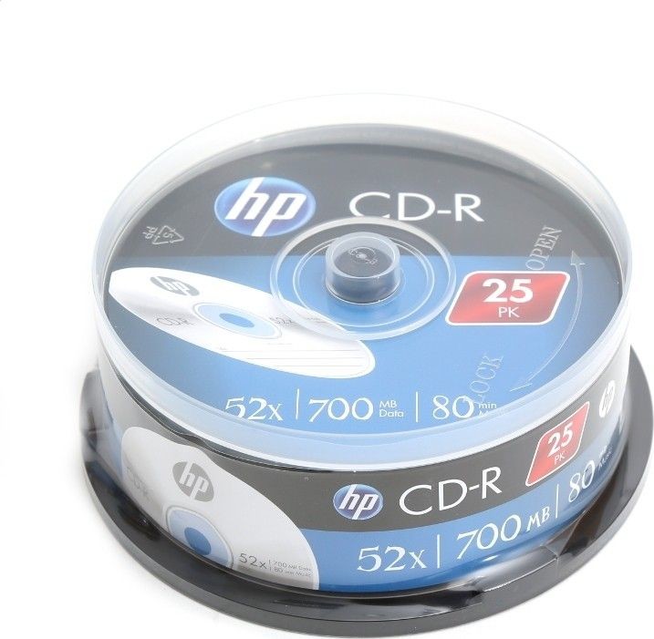 HP Płyta CD-R Cake op.25szt.