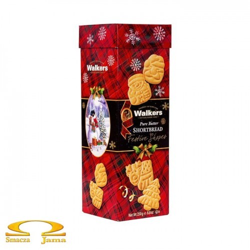 Walkers Ciastka Świąteczne Kształty 250g SLOD106