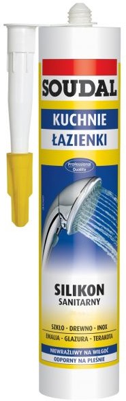 Silpac sanitarny SOUDAL biały 300 ml