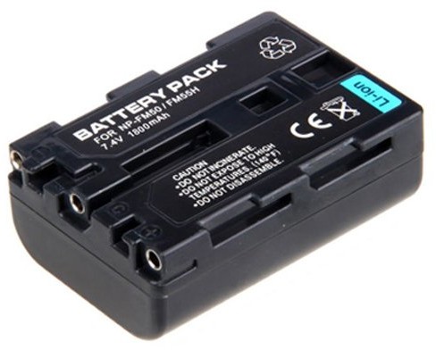 amsahr Sony NP-FM50/NP-FM55H 1800 mAh, 7.4 wolta, dopuszczenie CE-, zgodność z dyrektywą RoHS.Bateria jednorazowa BT-SNFM30ORFM50-1CT