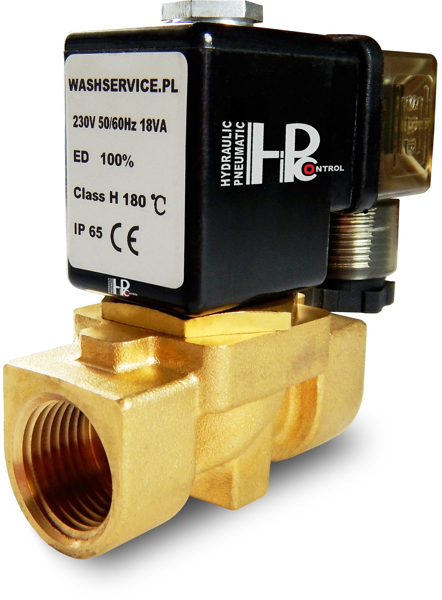 Elektrozawór 2N10 3/8 cala Viton 230V lub 12V 24V